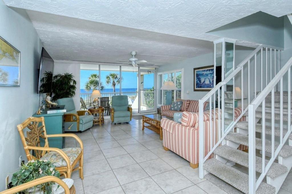 Laplaya 201C Breathtaking Gulf Panorama From This Corner End Unit With A Private Stairway To The Beach Longboat Key Ngoại thất bức ảnh