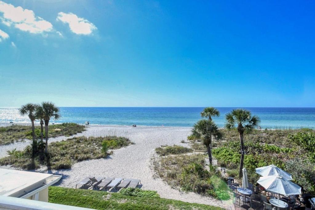 Laplaya 201C Breathtaking Gulf Panorama From This Corner End Unit With A Private Stairway To The Beach Longboat Key Ngoại thất bức ảnh